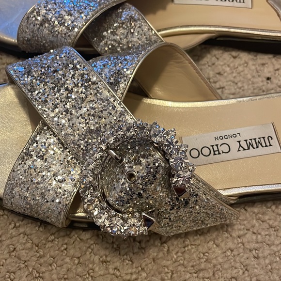 Jimmy Choo sparkley Sandals - Picture 2 of 7